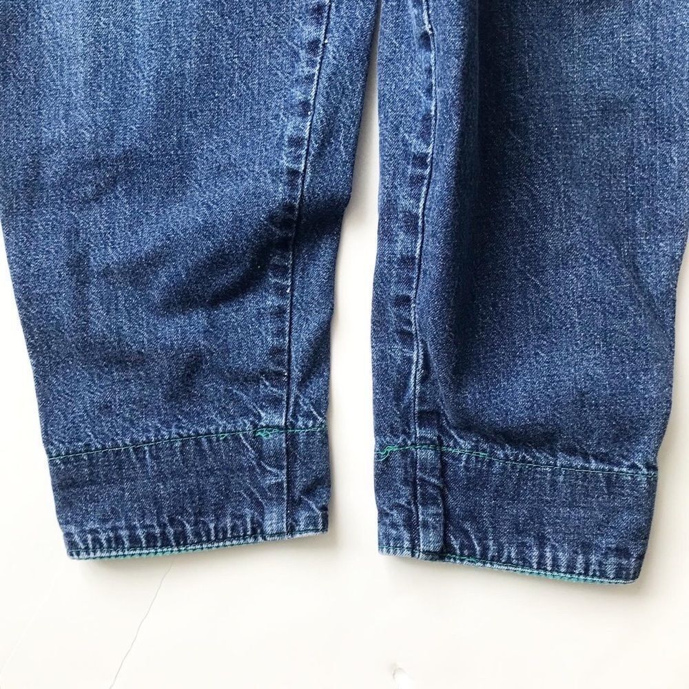 Vintage Marks & Spencer corduroy/denim pleated waist jeans VGUC 6Y - Picture 5 of 9